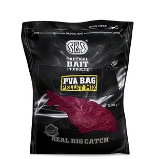 SBS PVA BAG PELLET MIX 500G GARLIC