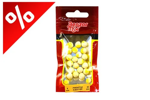 BENZAR MIX INSTANT BICOLOR METHOD POP-UP 8MM ANANÁSZ-VAJSAV