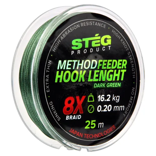 STÉG METHOD FEEDER ELŐKEZSINÓR 0.18MM 25M