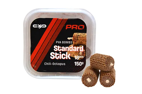 CARP EXPERT PRO BOMBS STICKS 150 STANDARD 18PCS CHILI-OCTOPUS 18TT