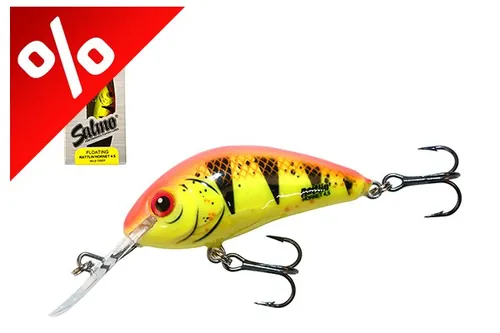 SALMO WOBBLER HORNET H4.5F WIT