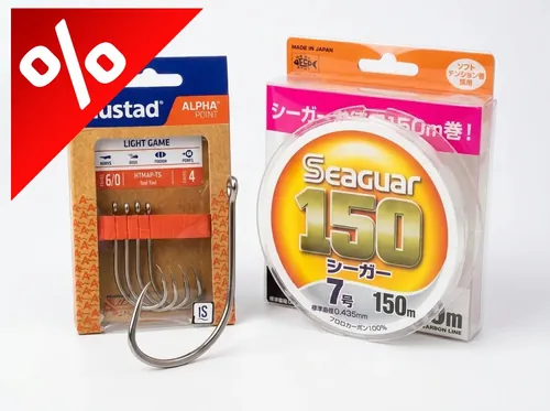 MUSTAD PROFI SÜLLŐZŐ HOROGELŐKE CSOMAG JAPÁN FLUOROCARBONNAL