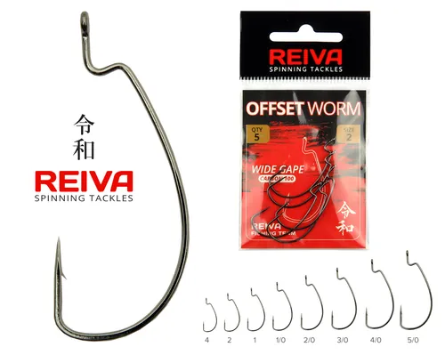 REIVA OFFSET WORM 3/0-AS  5DB/CS