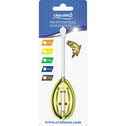 CRALUSSO BIG ROCKET METHOD KOSÁR 60G+TÖLTŐ KEKI (1+1DB/CSOMAG)