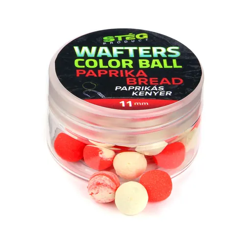 STÉG WAFTERS COLOR BALL 11MM 15G  PAPRIKA BREAD