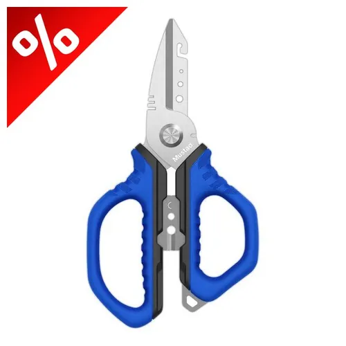 MUSTAD MULTIFUNKCIÓS OLLÓ 6.5" 16CM