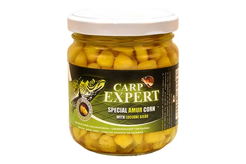 CARP EXPERT ÜVEGES CSEMEGEKUKORICA LÉBEN 212 ML AMÚROS LÉBEN