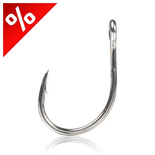 MUSTAD KAIJU SINGLE RING TITAN STEEL 9/0 3DB/CS