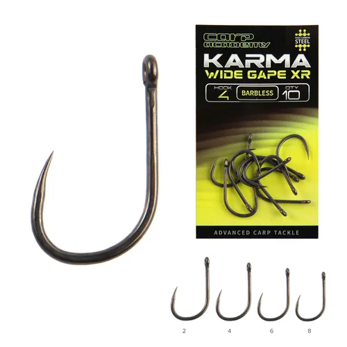 KARMA WIDE GAPE XR BARBLESS 8  10DB/CS
