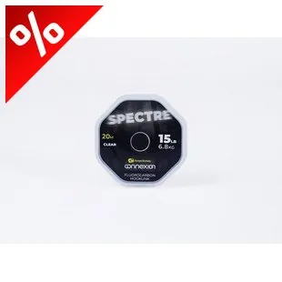 RIDGEMONKEY CONNEXION SPECTRE FLUOROCARBON HOOKLINK ELŐKEZSINÓR 15LB 20M