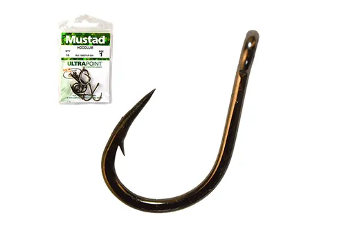 MUSTAD HOODLUM LIVE BAIT HOOK 1 10DB/CSOMAG