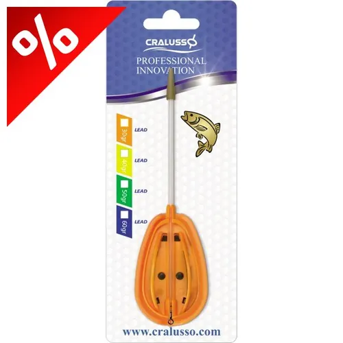 CRALUSSO NARANCSSÁRGA ROCKET METHOD KOSÁR+TÖLTŐ (1+1 DB/CS) 60 G