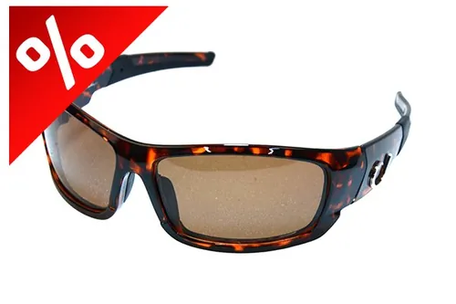 MUSTAD HP POLARIZED SUNGLASSES - TORTOISE FRAME, AMBER LENS