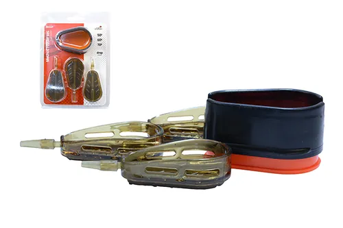 CARP EXPERT DROP METHOD KOSÁR SZETT TÖLTŐVEL 90G+100G+120G