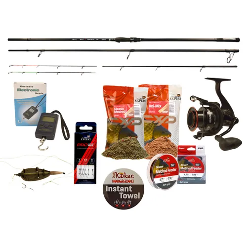 CARP EXPERT MAX2 DT 360 METHOD FEEDER SZETT ÚJDONSÁG CSALIKKAL+ TÜRÖLKÖZŐ