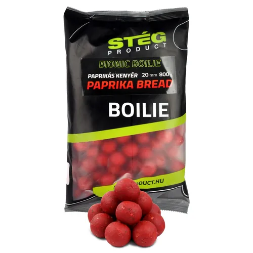 STÉG BIONIC BOILIES 20MM 800G PAPRIKA BREAD