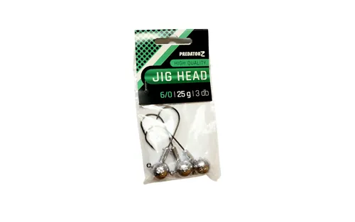 CZ1370 PZ JIG FEJ 6/0 HOROG, 35G, 3DB/CS