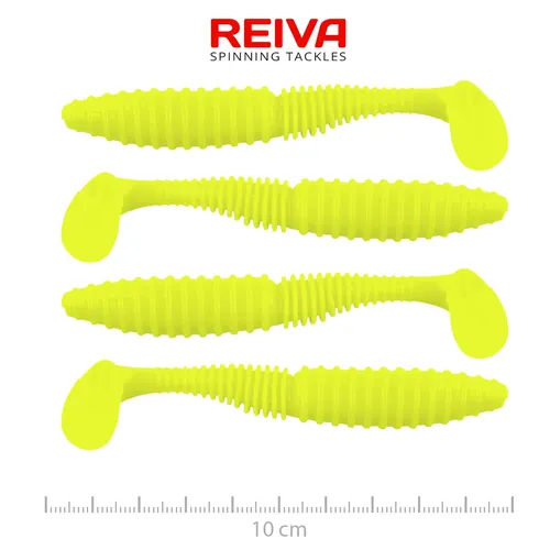 ZANDER POWER SHAD 10CM 4DB/CS (LEMONADE)