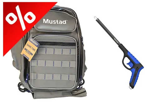 MUSTAD PERGETŐ OLDALTÁSKA AJÁNDÉK PROFI FOGÓVAL