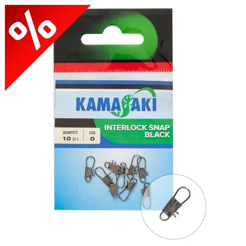 KAMASAKI CSOMAGOS INTERLOCK SNAP 3 10DB/CS