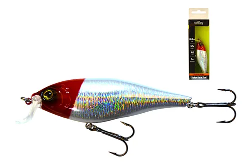 WIZARD SHALLOW RATTLE SHAD FLOATING  1M 8,8CM 14G RG