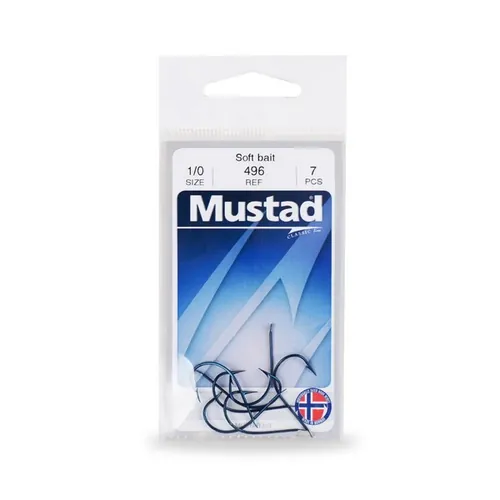 MUSTAD LIMERICK HOOKS BLUE 1/0 25DB/CSOMAG