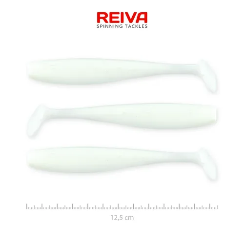 FLASH SHAD 12.5CM 3DB/CS  (CLASSIC WHITE)