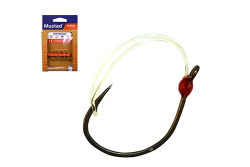 MUSTAD APEX WIDE WEEDLESS DROPSHOT, 1/0 4DB/CSOMAG