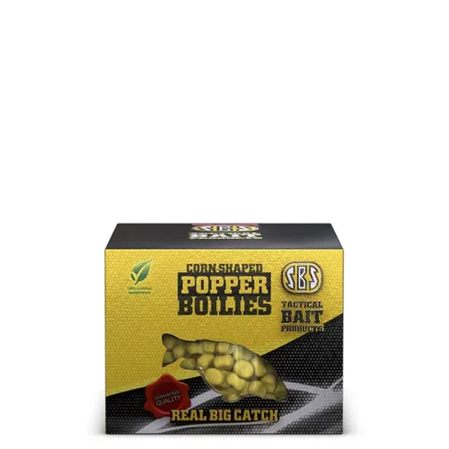 CORN SHAPED POPPER BOILIES CORN 40G/8-10MM