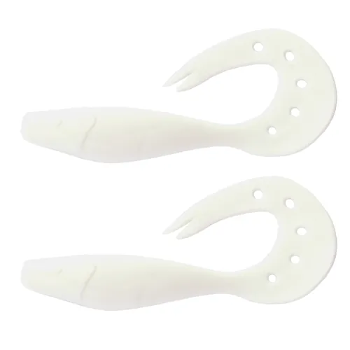TWISTER SHAD 14CM 2DB/CS (CLASSIC WHITE)  AKCIÓ -50%