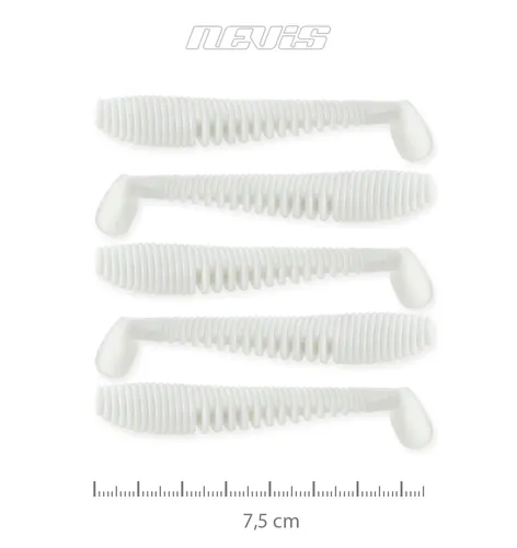 IMPULSE SHAD 7.5CM 5DB/CS (CLASSIC WHITE)