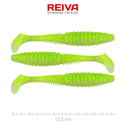 ZANDER POWER SHAD 12,5CM 3DB/CS (FLASH CHARTREUSE)