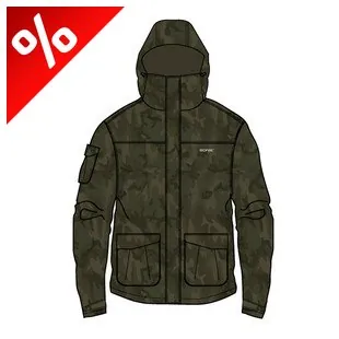 SONIK LIGHTWEIGHT JACKET CAMO-M