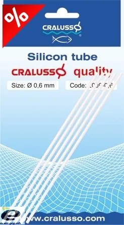 CRALUSSO SZILIKON CSŐ 0,6 MM