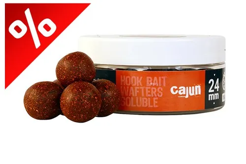 THE ONE HOOK BAIT WAFTERS SOLUBLE RED 24MM