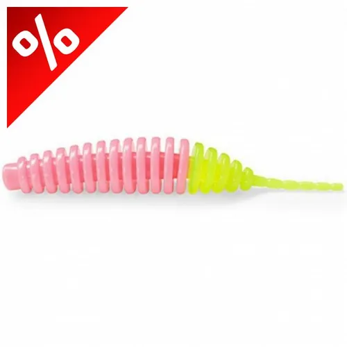 FISHUP_TANTA 2" (9PCS.), #133 - BUBBLE GUM/HOT CHARTREUSE