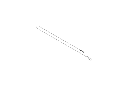 CZ9889 PZ WOLFRAM ELŐKE FORGÓVAL ÉS KAPOCCSAL, 30CM / 9 KG 2 DB