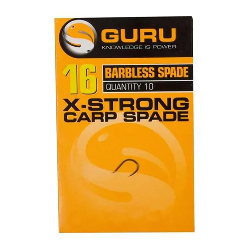 GURU XTRA STRONG CARP SPADE HOOK SIZE 12
