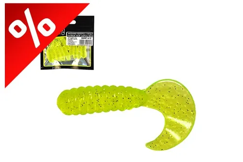 WIZARD HARPEX TWIST CITRUS 4CM 10PCS/BAG