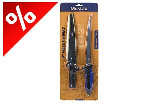 MUSTAD FILÉZŐKÉS 9" 23CM TAPADÁSMENTES PTFE BEVONATTAL