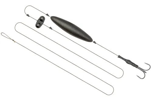 CZ2834 CATZOOM KOMPLETT ÚSZÓS ELŐKE CSÖRGŐVEL 220 LBS, 130 CM, 1 DB