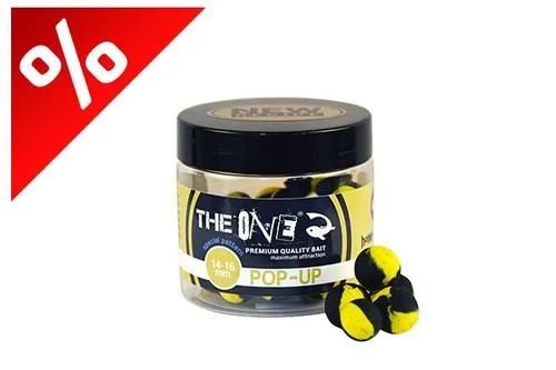 THE ONE POP UP HONEY&HALIBUT 14-16 MM BLACK - YELLOW