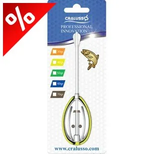 CRALUSSO BIG ROCKET METHOD KOSÁR+TÖLTŐ FEHÉR (1+1DB/CSOMAG) 30 G