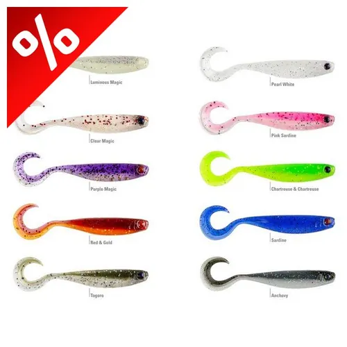 MUSTAD MEZASHI CROSS CURLY TAIL3.5"TOGORO 6DB/CSOMAG