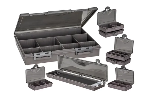 CARPZOOM CARP SYSTEM 1+7 DARABOS SZERELÉKES DOBOZ, 36X29X6 CM