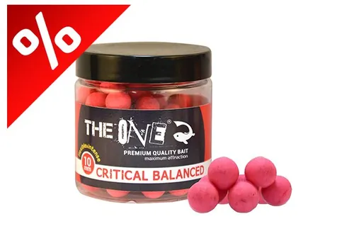 THE ONE CRITICAL BALANCED HOOKBAIT GARLIC 10 MM PINK 50 GR