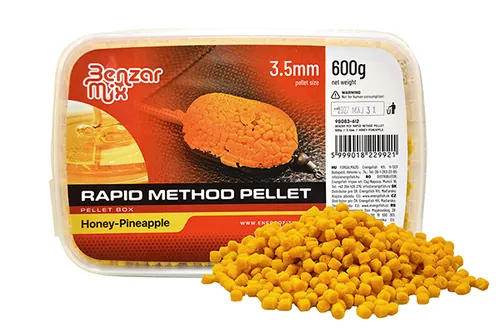 BENZAR RAPID METHOD PELLET MÉZ&ANANÁSZ 3,5MM 600GR