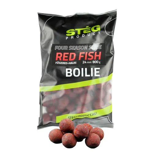 FOUR SEASON SERIE BOILIE 24MM 800G RED FISH