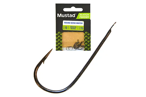 MUSTAD MATCH FEEDER ROUND BEND MATCH 18 15DB/CSOMAG