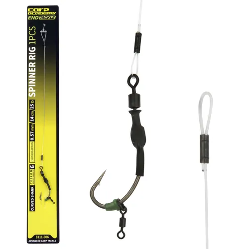 SPINNER RIG / CURVED SHANK 6